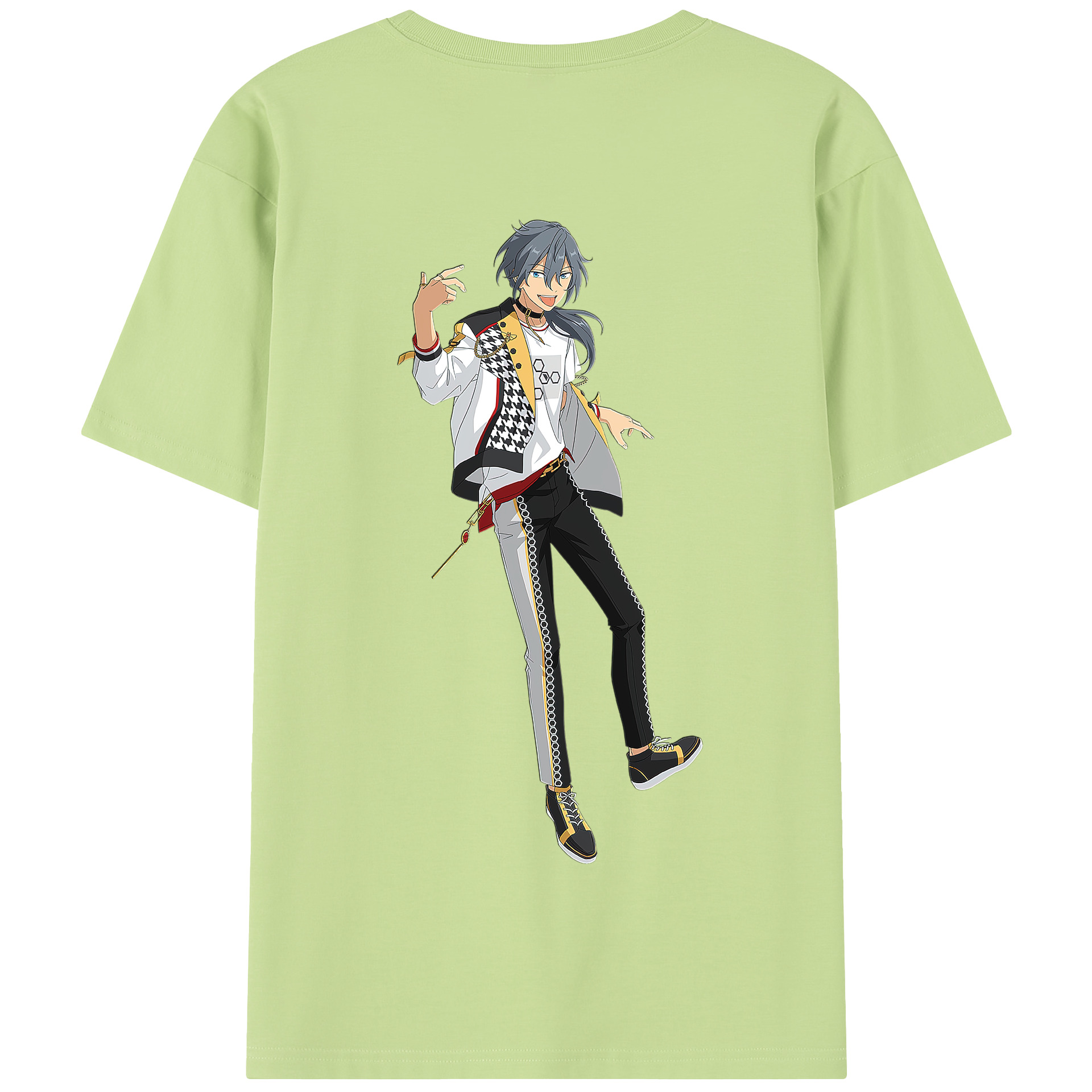（画像用） あんさんぶるスターズ! Ensemble Stars 綿100％半袖Tシャツ（背面プリント）